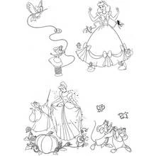 Dibujo Cenicienta (Películas de Animación) #129720 para imprimir y colorear