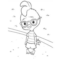 Dibujo para colorear: Chicken Little (Películas de animación) #72638 - Dibujos para Colorear e Imprimir Gratis