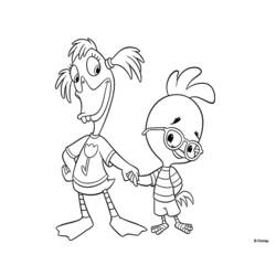 Dibujo para colorear: Chicken Little (Películas de animación) #72658 - Dibujos para Colorear e Imprimir Gratis