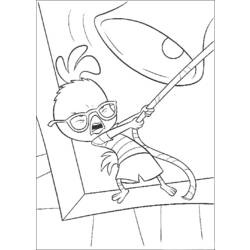 Dibujo para colorear: Chicken Little (Películas de animación) #72684 - Dibujos para Colorear e Imprimir Gratis