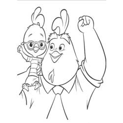 Dibujo para colorear: Chicken Little (Películas de animación) #72704 - Dibujos para Colorear e Imprimir Gratis