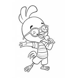 Dibujo para colorear: Chicken Little (Películas de animación) #72833 - Dibujos para Colorear e Imprimir Gratis