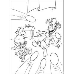Dibujo para colorear: Chicken Little (Películas de animación) #72921 - Dibujos para Colorear e Imprimir Gratis