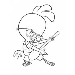 Dibujo para colorear: Chicken Little (Películas de animación) #72929 - Dibujos para Colorear e Imprimir Gratis
