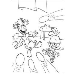 Dibujo para colorear: Chicken Little (Películas de animación) #72957 - Dibujos para Colorear e Imprimir Gratis
