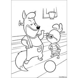 Dibujo para colorear: Chicken Little (Películas de animación) #72980 - Dibujos para Colorear e Imprimir Gratis