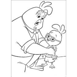 Dibujo para colorear: Chicken Little (Películas de animación) #73055 - Dibujos para Colorear e Imprimir Gratis