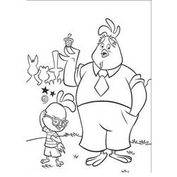 Dibujo para colorear: Chicken Little (Películas de animación) #73073 - Dibujos para Colorear e Imprimir Gratis