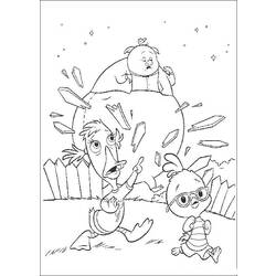 Dibujo para colorear: Chicken Little (Películas de animación) #73166 - Dibujos para Colorear e Imprimir Gratis