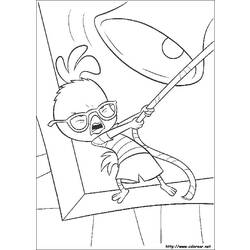 Dibujo para colorear: Chicken Little (Películas de animación) #73224 - Dibujos para Colorear e Imprimir Gratis