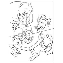 Dibujo para colorear: Chicken Little (Películas de animación) #73275 - Dibujos para Colorear e Imprimir Gratis