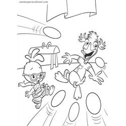Dibujo para colorear: Chicken Little (Películas de animación) #73283 - Dibujos para Colorear e Imprimir Gratis
