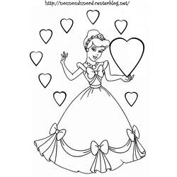 Dibujos para colorear: Cinderella - Dibujos para colorear