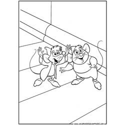 Dibujo para colorear: Cinderella (Películas de animación) #129533 - Dibujos para Colorear e Imprimir Gratis