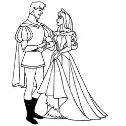 Dibujo para colorear: Cinderella (Películas de animación) #129534 - Dibujos para Colorear e Imprimir Gratis