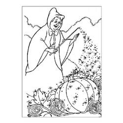 Dibujo para colorear: Cinderella (Películas de animación) #129535 - Dibujos para Colorear e Imprimir Gratis