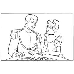 Dibujo para colorear: Cinderella (Películas de animación) #129540 - Dibujos para Colorear e Imprimir Gratis