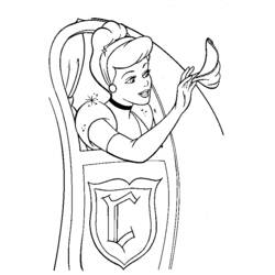 Dibujo para colorear: Cinderella (Películas de animación) #129568 - Dibujos para Colorear e Imprimir Gratis