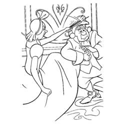 Dibujo para colorear: Cinderella (Películas de animación) #129570 - Dibujos para Colorear e Imprimir Gratis