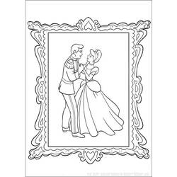 Dibujo para colorear: Cinderella (Películas de animación) #129592 - Dibujos para Colorear e Imprimir Gratis