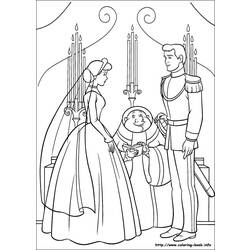 Dibujo para colorear: Cinderella (Películas de animación) #129617 - Dibujos para Colorear e Imprimir Gratis