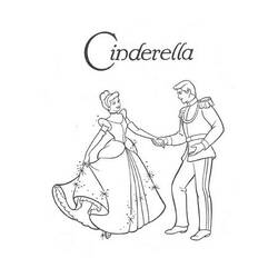 Dibujo para colorear: Cinderella (Películas de animación) #129649 - Dibujos para Colorear e Imprimir Gratis