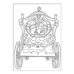 Dibujo para colorear: Cinderella (Películas de animación) #129653 - Dibujos para Colorear e Imprimir Gratis