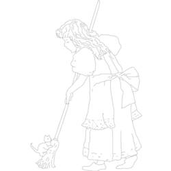 Dibujo para colorear: Cinderella (Películas de animación) #129671 - Dibujos para Colorear e Imprimir Gratis