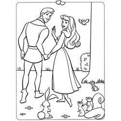 Dibujo para colorear: Cinderella (Películas de animación) #129698 - Dibujos para Colorear e Imprimir Gratis