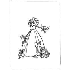 Dibujo para colorear: Cinderella (Películas de animación) #129704 - Dibujos para Colorear e Imprimir Gratis