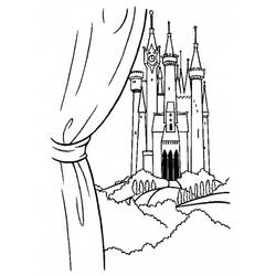 Dibujo para colorear: Cinderella (Películas de animación) #129707 - Dibujos para Colorear e Imprimir Gratis