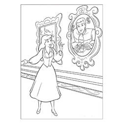 Dibujo para colorear: Cinderella (Películas de animación) #129708 - Dibujos para Colorear e Imprimir Gratis