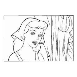 Dibujo para colorear: Cinderella (Películas de animación) #129715 - Dibujos para Colorear e Imprimir Gratis