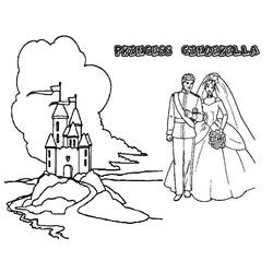 Dibujo para colorear: Cinderella (Películas de animación) #129718 - Dibujos para Colorear e Imprimir Gratis