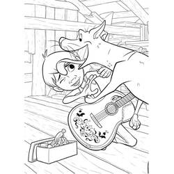 Dibujo para colorear: Coco Disney (Películas de Animación) #185284 - Dibujos para Colorear e Imprimir Gratis