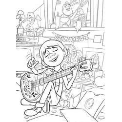 Dibujo para colorear: Coco Disney (Películas de Animación) #185285 - Dibujos para Colorear e Imprimir Gratis