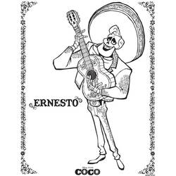 Dibujo para colorear: Coco Disney (Películas de Animación) #185287 - Dibujos para Colorear e Imprimir Gratis
