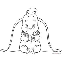 Dibujo para colorear: Dumbo (Películas de animación) #170582 - Dibujos para Colorear e Imprimir Gratis