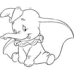 Dibujo Dumbo (Películas de Animación) #187122 para imprimir y colorear
