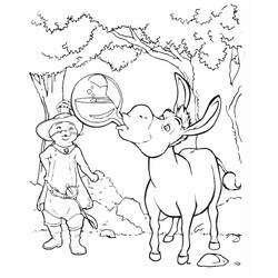 Dibujo para colorear: El Gato con Botas (Películas de Animación) #206786 - Dibujos para Colorear e Imprimir Gratis