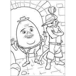 Dibujo para colorear: El Gato con Botas (Películas de Animación) #206792 - Dibujos para Colorear e Imprimir Gratis