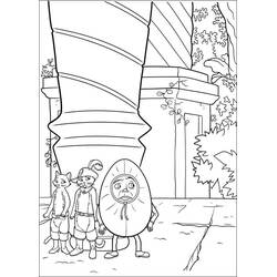 Dibujo para colorear: El Gato con Botas (Películas de Animación) #206811 - Dibujos para Colorear e Imprimir Gratis
