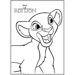Dibujo El Rey León (Películas de Animación) #73633 para imprimir y colorear