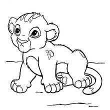 Dibujo para colorear: El Rey León (Películas de Animación) #73634 - Dibujos para Colorear e Imprimir Gratis