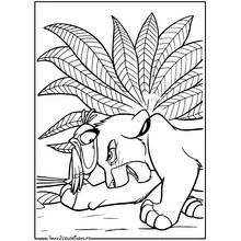 Dibujo para colorear: El Rey León (Películas de Animación) #73640 - Dibujos para Colorear e Imprimir Gratis