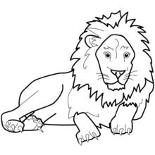 Dibujo El Rey León (Películas de Animación) #73679 para imprimir y colorear