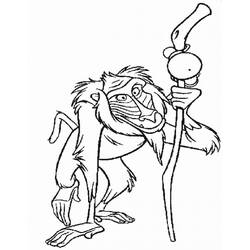 Dibujo El Rey León (Películas de Animación) #73706 para imprimir y colorear