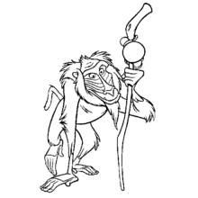 Dibujo para colorear: El Rey León (Películas de Animación) #73762 - Dibujos para Colorear e Imprimir Gratis