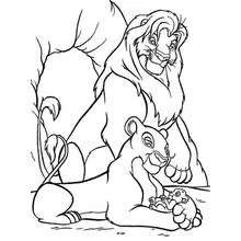 Dibujo para colorear: El Rey León (Películas de Animación) #73827 - Dibujos para Colorear e Imprimir Gratis