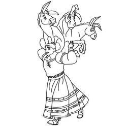 Dibujo para colorear: Encanto (Películas de Animación) #177369 - Dibujos para Colorear e Imprimir Gratis